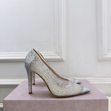 JimmyChoo 吉米周 26𝐬𝐬 ——— ✨ 2026秋冬新品 专柜最新JC尖头网纱水钻高跟鞋 BS名媛 JimmyChoo 吉米周 26𝐬𝐬 ——— ✨ 2026秋冬新品 专柜最新JC尖头网纱水钻高跟鞋 BS名媛