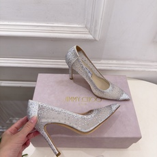 JimmyChoo 吉米周 26𝐬𝐬 ——— ✨ 2026秋冬新品 专柜最新JC尖头网纱水钻高跟鞋 BS名媛 JimmyChoo 吉米周 26𝐬𝐬 ——— ✨ 2026秋冬新品 专柜最新JC尖头网纱水钻高跟鞋 BS名媛