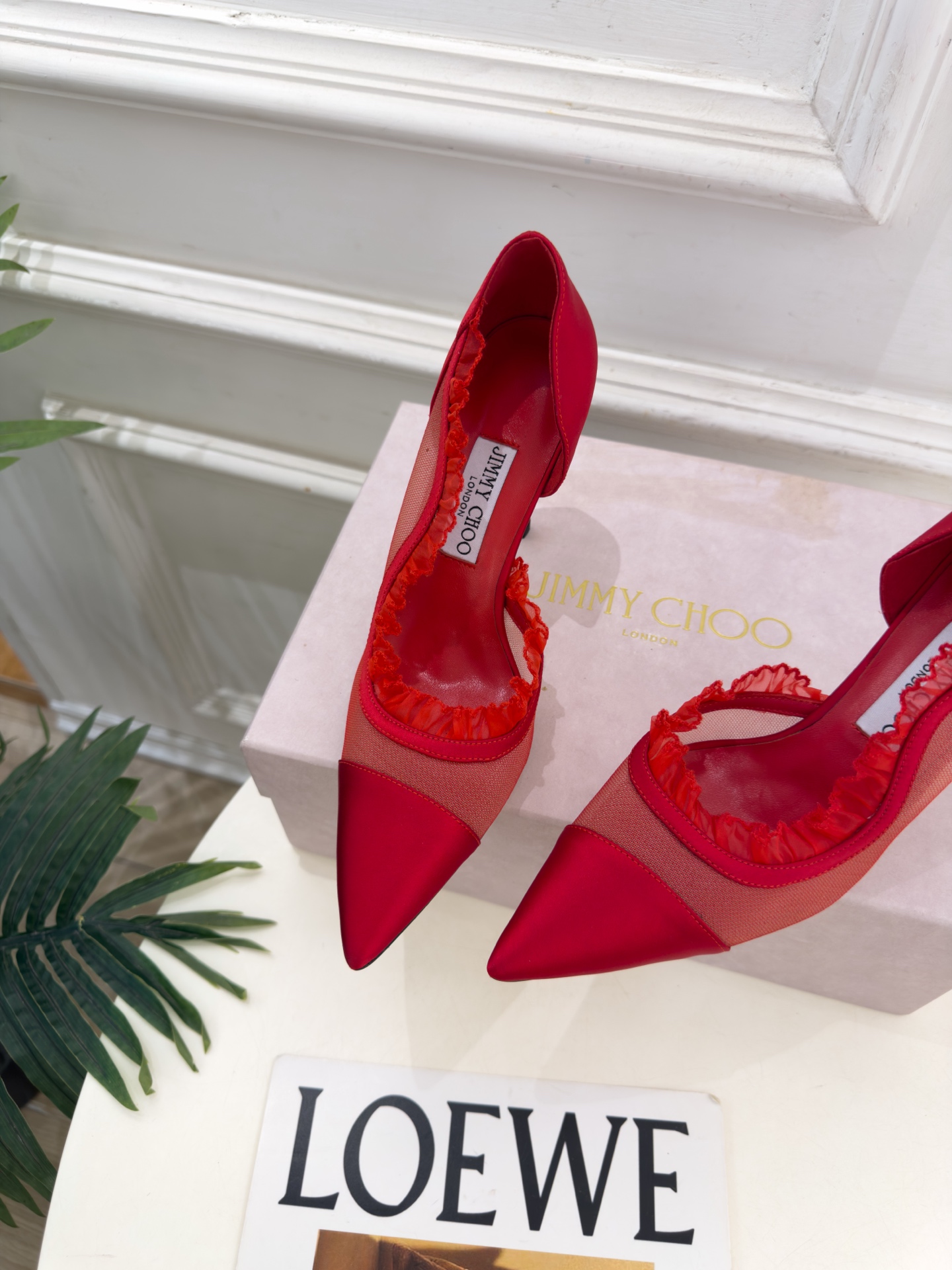 JimmyChoo 吉米周 26𝐬𝐬 ——— ✨ 2026秋冬新品 专柜最新 JC尖头网纱内空高跟鞋 BS名 JimmyChoo 吉米周 26𝐬𝐬 ——— ✨ 2026秋冬新品 专柜最新 JC尖头网纱内空高跟鞋 BS名