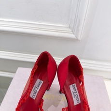 JimmyChoo 吉米周 26𝐬𝐬 ——— ✨ 2026秋冬新品 专柜最新 JC尖头网纱内空高跟鞋 BS名 JimmyChoo 吉米周 26𝐬𝐬 ——— ✨ 2026秋冬新品 专柜最新 JC尖头网纱内空高跟鞋 BS名