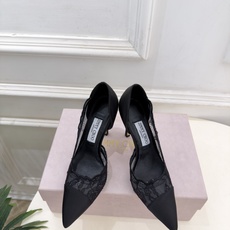 JimmyChoo 吉米周 26𝐬𝐬 ——— ✨ 2026秋冬新品 专柜最新JC尖头蕾丝缎面内空高跟鞋 BS JimmyChoo 吉米周 26𝐬𝐬 ——— ✨ 2026秋冬新品 专柜最新JC尖头蕾丝缎面内空高跟鞋 BS