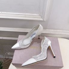 JimmyChoo 吉米周 26𝐬𝐬 ——— ✨ 2026秋冬新品 专柜最新JC尖头蕾丝缎面内空高跟鞋 BS JimmyChoo 吉米周 26𝐬𝐬 ——— ✨ 2026秋冬新品 专柜最新JC尖头蕾丝缎面内空高跟鞋 BS