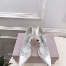 JimmyChoo 吉米周 26𝐬𝐬 ——— ✨ 2026秋冬新品 专柜最新JC尖头蕾丝缎面内空高跟鞋 BS JimmyChoo 吉米周 26𝐬𝐬 ——— ✨ 2026秋冬新品 专柜最新JC尖头蕾丝缎面内空高跟鞋 BS