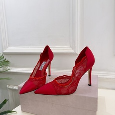 JimmyChoo 吉米周 26𝐬𝐬 ——— ✨ 2026秋冬新品 专柜最新JC尖头蕾丝缎面内空高跟鞋 BS JimmyChoo 吉米周 26𝐬𝐬 ——— ✨ 2026秋冬新品 专柜最新JC尖头蕾丝缎面内空高跟鞋 BS