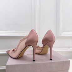 JimmyChoo 吉米周 26𝐬𝐬 ——— ✨ 2026秋冬新品 专柜最新JC尖头蕾丝缎面内空高跟鞋 BS JimmyChoo 吉米周 26𝐬𝐬 ——— ✨ 2026秋冬新品 专柜最新JC尖头蕾丝缎面内空高跟鞋 BS