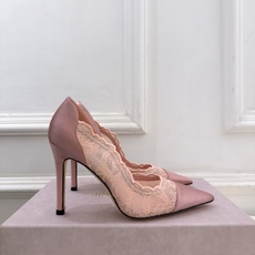 JimmyChoo 吉米周 26𝐬𝐬 ——— ✨ 2026秋冬新品 专柜最新JC尖头蕾丝缎面内空高跟鞋 BS JimmyChoo 吉米周 26𝐬𝐬 ——— ✨ 2026秋冬新品 专柜最新JC尖头蕾丝缎面内空高跟鞋 BS