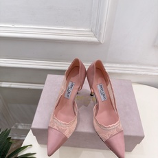 JimmyChoo 吉米周 26𝐬𝐬 ——— ✨ 2026秋冬新品 专柜最新JC尖头蕾丝缎面内空高跟鞋 BS JimmyChoo 吉米周 26𝐬𝐬 ——— ✨ 2026秋冬新品 专柜最新JC尖头蕾丝缎面内空高跟鞋 BS