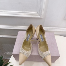 JimmyChoo 吉米周 26𝐬𝐬 ——— ✨ 2026秋冬新品 专柜最新JC尖头蕾丝缎面内空高跟鞋 BS JimmyChoo 吉米周 26𝐬𝐬 ——— ✨ 2026秋冬新品 专柜最新JC尖头蕾丝缎面内空高跟鞋 BS