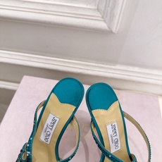 JimmyChoo 吉米周 26𝐬𝐬 ——— ✨ 2026新品 专柜最新JC水钻渐变色鱼嘴高跟拖鞋 BS名媛 JimmyChoo 吉米周 26𝐬𝐬 ——— ✨ 2026新品 专柜最新JC水钻渐变色鱼嘴高跟拖鞋 BS名媛