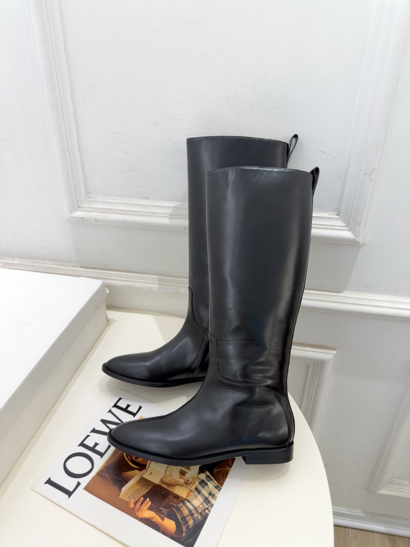 Jil Sander(吉尔·桑达）2026 秋冬新品 JD极简复古内拉链骑士长靴———————— JS作为这两年最受欢迎