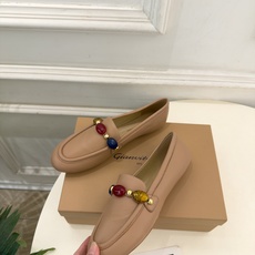 Gianvito Rossi|吉安维托·罗西 26𝐬𝐬 2026秋冬新品 GR彩色宝石平底乐福鞋 火爆上新! 这鞋绝对 Gianvito Rossi|吉安维托·罗西 26𝐬𝐬 2026秋冬新品 GR彩色宝石平底乐福鞋 火爆上新! 这鞋绝对