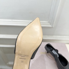 JimmyChoo 吉米周 26𝐬𝐬 ——— ✨ 2026秋冬新品 专柜最新JC尖头雕花后空猫跟凉鞋 BS名 JimmyChoo 吉米周 26𝐬𝐬 ——— ✨ 2026秋冬新品 专柜最新JC尖头雕花后空猫跟凉鞋 BS名