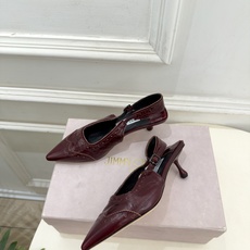 JimmyChoo 吉米周 26𝐬𝐬 ——— ✨ 2026秋冬新品 专柜最新JC尖头雕花后空猫跟凉鞋 BS名 JimmyChoo 吉米周 26𝐬𝐬 ——— ✨ 2026秋冬新品 专柜最新JC尖头雕花后空猫跟凉鞋 BS名