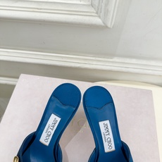 JimmyChoo 吉米周 26𝐬𝐬 ——— ✨ 2026秋冬新品 专柜最新JC金属花朵方头高跟拖鞋 BS名媛 JimmyChoo 吉米周 26𝐬𝐬 ——— ✨ 2026秋冬新品 专柜最新JC金属花朵方头高跟拖鞋 BS名媛
