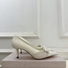 JimmyChoo 吉米周 26𝐬𝐬 ——— ✨ 2026秋冬新品 专柜最新JC珍珠水钻褶皱尖头高跟鞋 BS JimmyChoo 吉米周 26𝐬𝐬 ——— ✨ 2026秋冬新品 专柜最新JC珍珠水钻褶皱尖头高跟鞋 BS