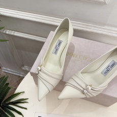JimmyChoo 吉米周 26𝐬𝐬 ——— ✨ 2026秋冬新品 专柜最新JC珍珠水钻褶皱尖头高跟鞋 BS JimmyChoo 吉米周 26𝐬𝐬 ——— ✨ 2026秋冬新品 专柜最新JC珍珠水钻褶皱尖头高跟鞋 BS