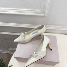 JimmyChoo 吉米周 26𝐬𝐬 ——— ✨ 2026秋冬新品 专柜最新JC珍珠水钻褶皱尖头高跟鞋 BS JimmyChoo 吉米周 26𝐬𝐬 ——— ✨ 2026秋冬新品 专柜最新JC珍珠水钻褶皱尖头高跟鞋 BS