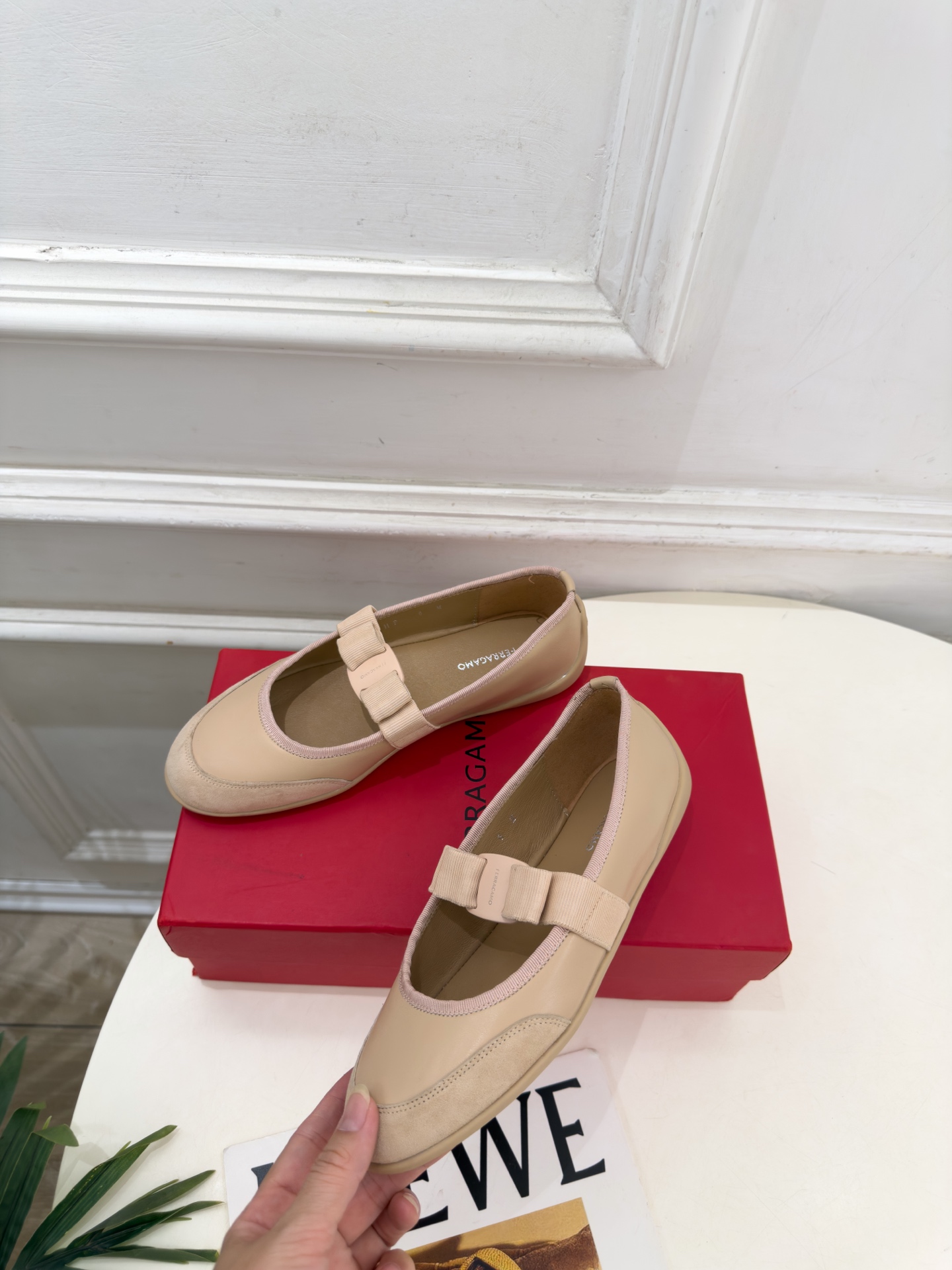 Ferragamo｜菲拉格慕26𝐬𝐬 2026秋冬新品 蝴蝶结平底玛丽珍鞋 火爆上新！   这鞋绝对是黑马选手 颜值超高