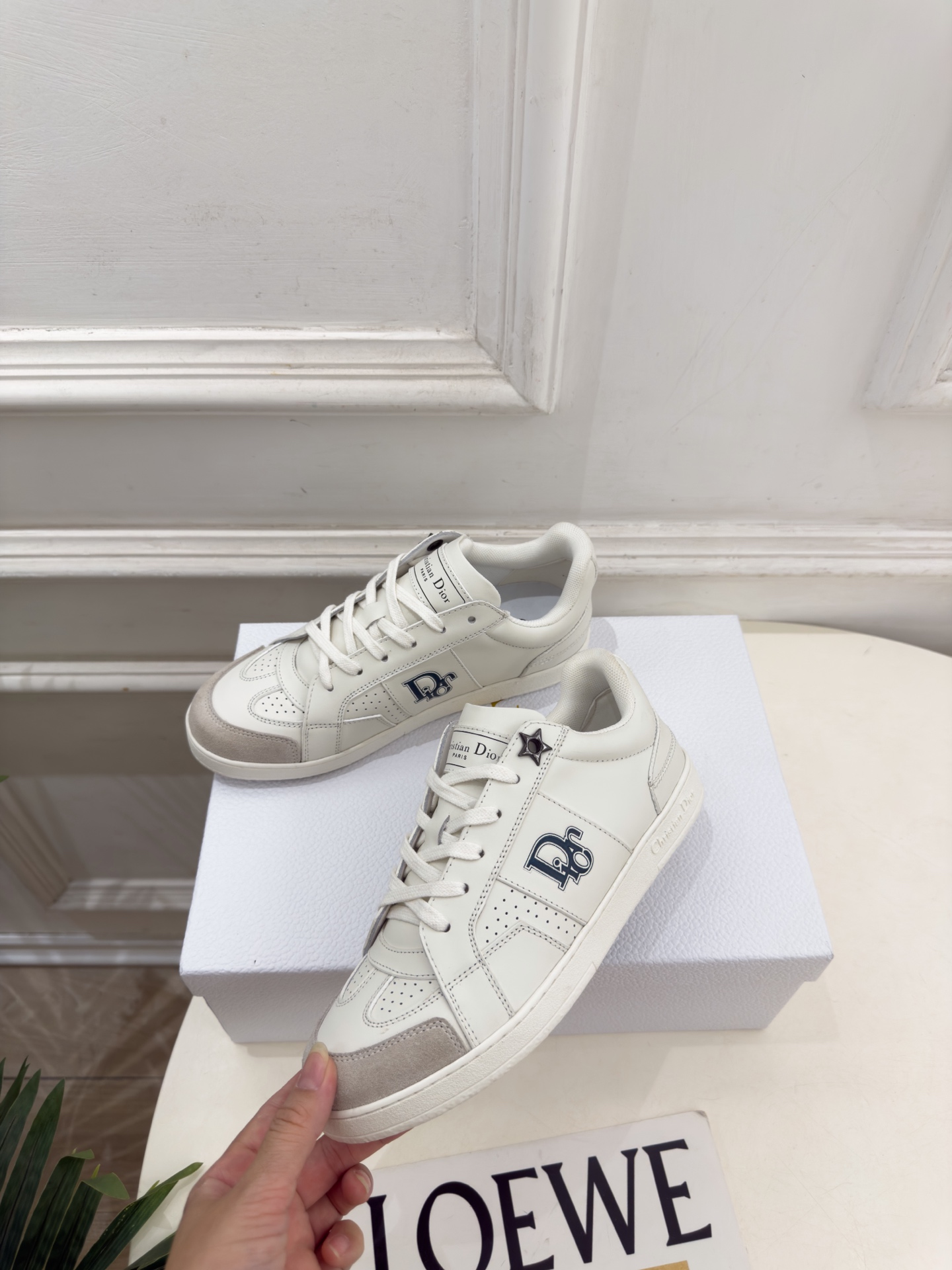 Dior |  迪奥 26𝐬𝐬  🧡💚2026秋冬新品 顶级版本⚠️ 专柜主打新款 Dior 休闲小白鞋板鞋 硬货上新🆕