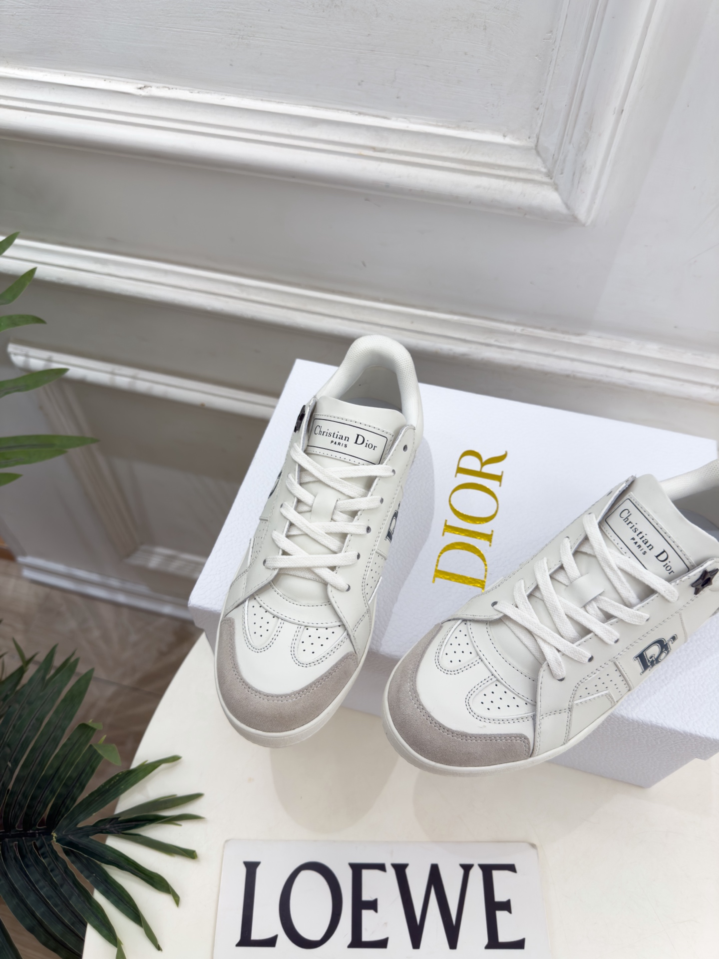 Dior |  迪奥 26𝐬𝐬  🧡💚2026秋冬新品 顶级版本⚠️ 专柜主打新款 Dior 休闲小白鞋板鞋 硬货上新🆕