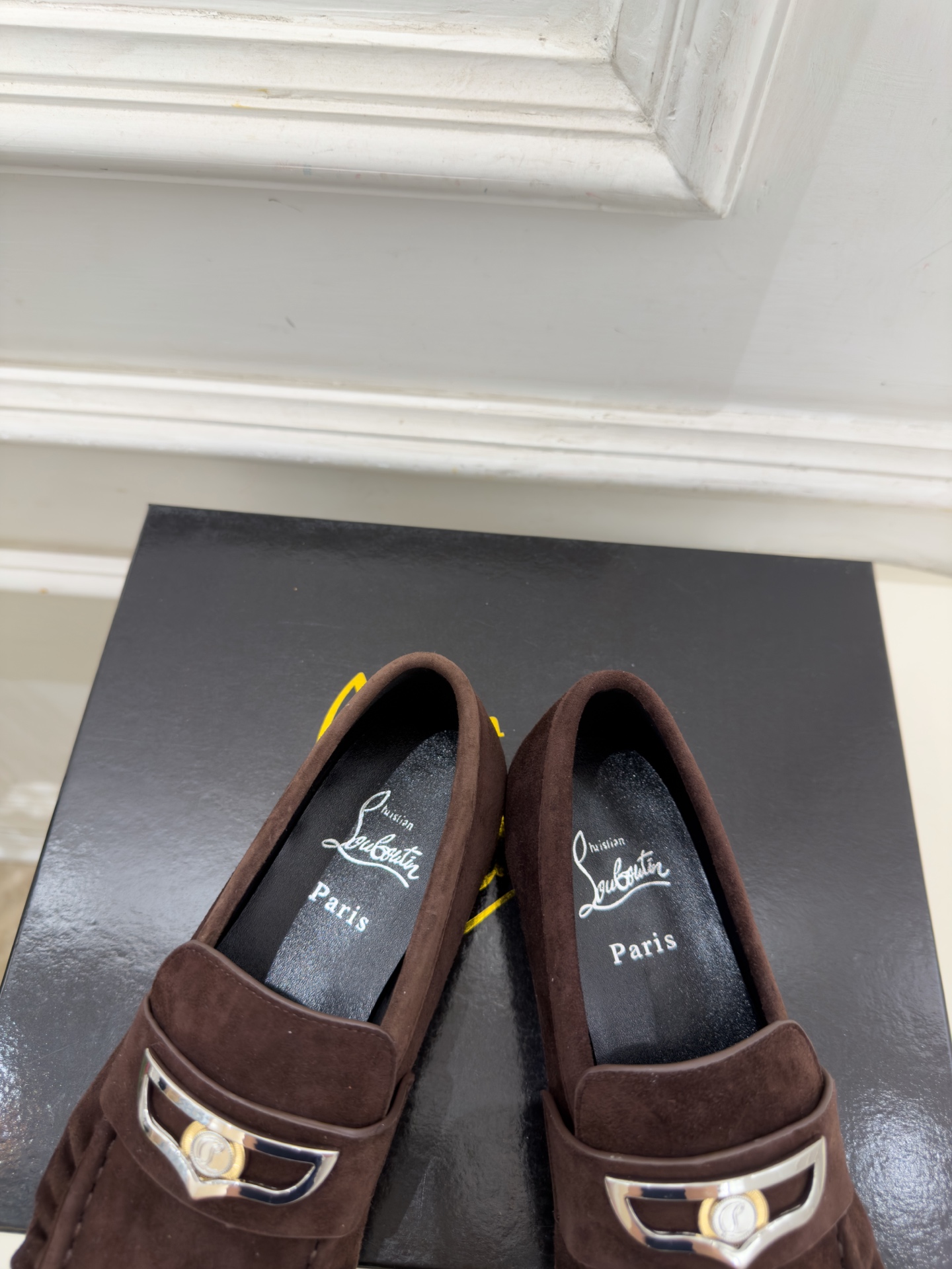 Christian Louboutin路铂廷 26ss ✨ 2026秋冬新品 CL复古褶皱情侣款乐福鞋 小皮鞋系列，顶级