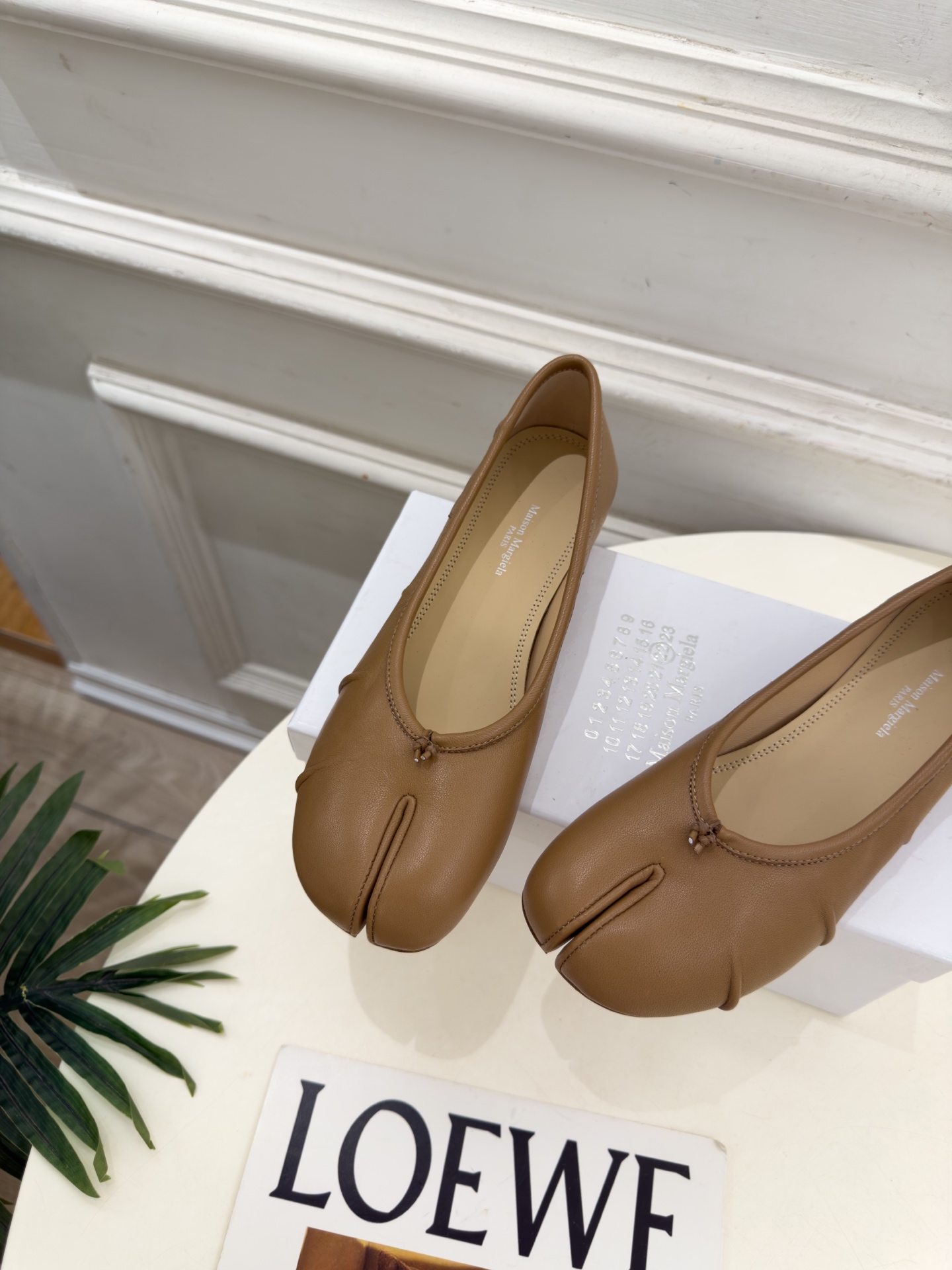 Maison Margiela· 马吉拉26𝐬𝐬 2026秋冬新品 MM6分趾褶皱内增高芭蕾鞋———————— MM6 Maison Margiela· 马吉拉26𝐬𝐬 2026秋冬新品 MM6分趾褶皱内增高芭蕾鞋———————— MM6