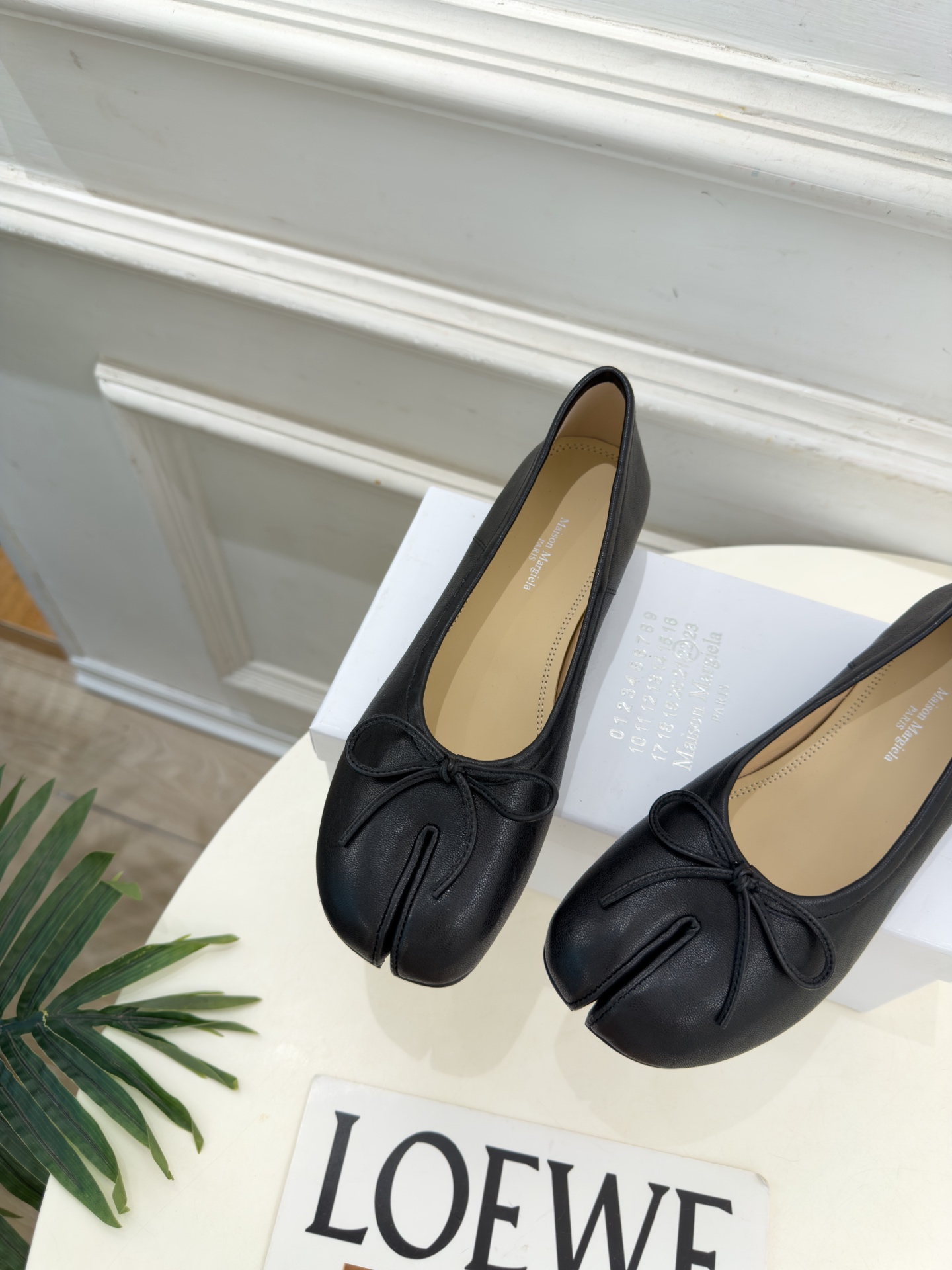 Maison Margiela· 马吉拉26𝐬𝐬  2026秋冬新品 MM6分趾蝴蝶结内增高芭蕾鞋———————— MM