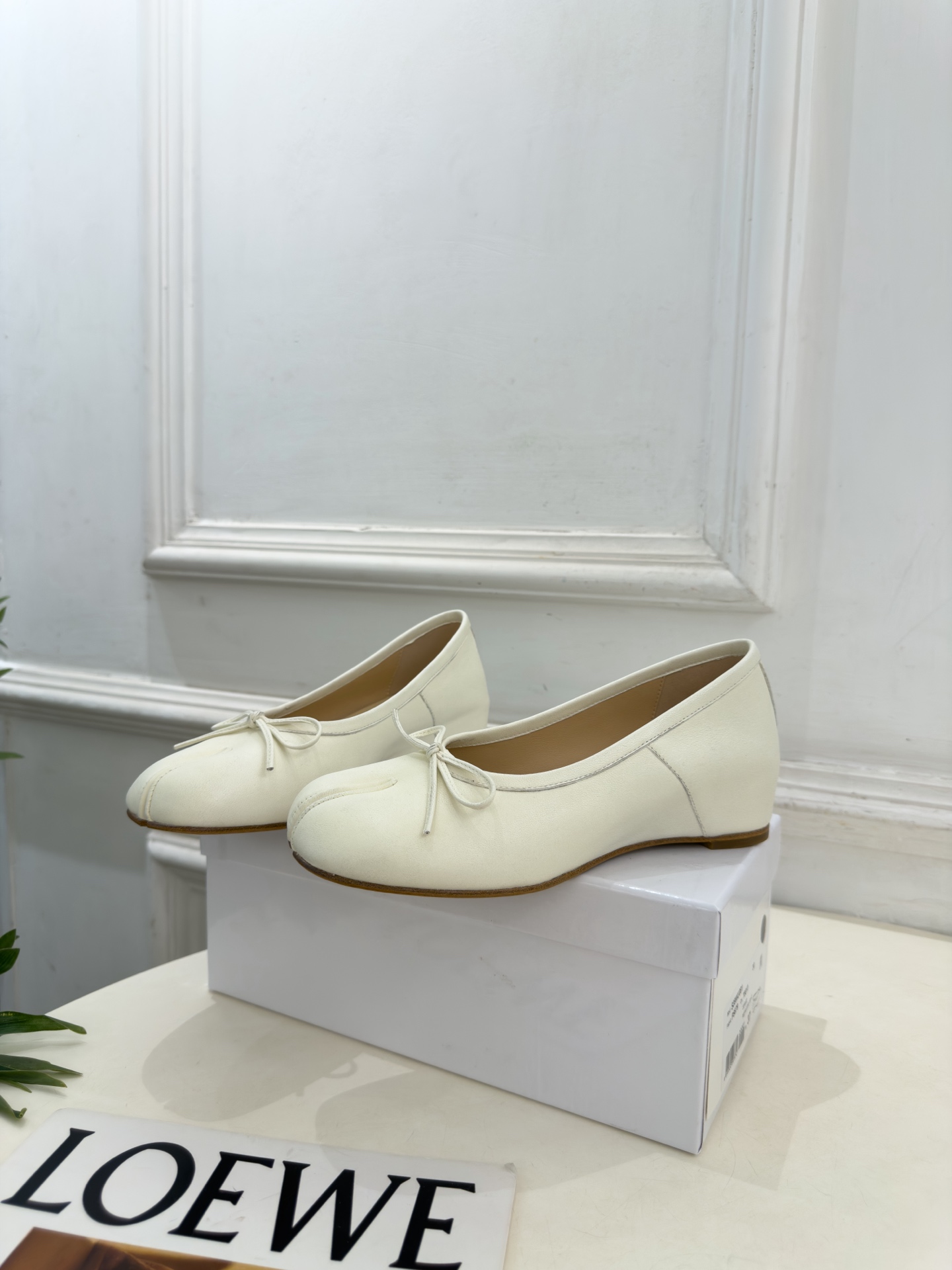 Maison Margiela· 马吉拉26𝐬𝐬 2026秋冬新品 MM6分趾蝴蝶结内增高芭蕾鞋———————— MM Maison Margiela· 马吉拉26𝐬𝐬 2026秋冬新品 MM6分趾蝴蝶结内增高芭蕾鞋———————— MM