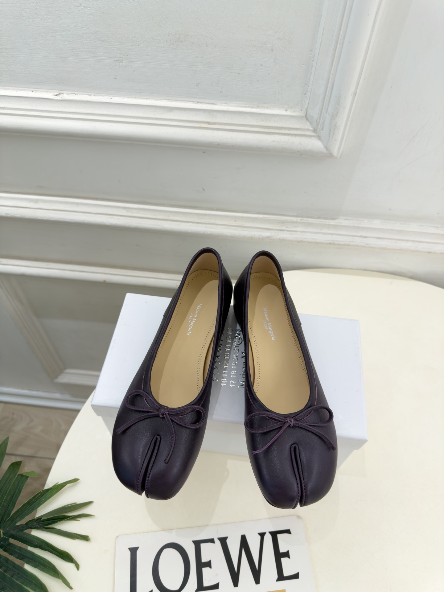 Maison Margiela· 马吉拉26𝐬𝐬  2026秋冬新品 MM6分趾蝴蝶结内增高芭蕾鞋———————— MM
