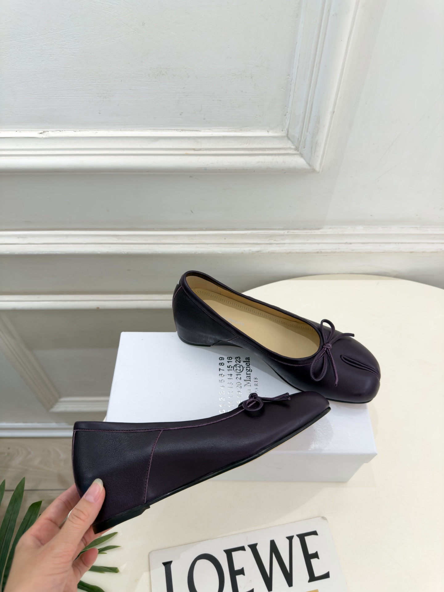 Maison Margiela· 马吉拉26𝐬𝐬 2026秋冬新品 MM6分趾蝴蝶结内增高芭蕾鞋———————— MM Maison Margiela· 马吉拉26𝐬𝐬 2026秋冬新品 MM6分趾蝴蝶结内增高芭蕾鞋———————— MM