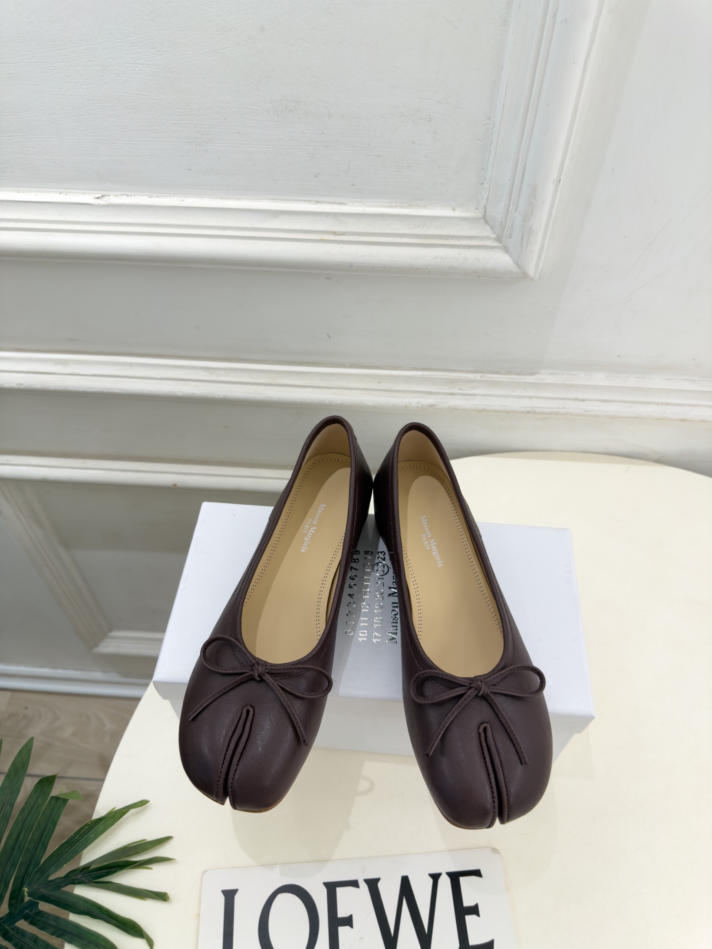 Maison Margiela· 马吉拉26𝐬𝐬  2026秋冬新品 MM6分趾蝴蝶结内增高芭蕾鞋———————— MM