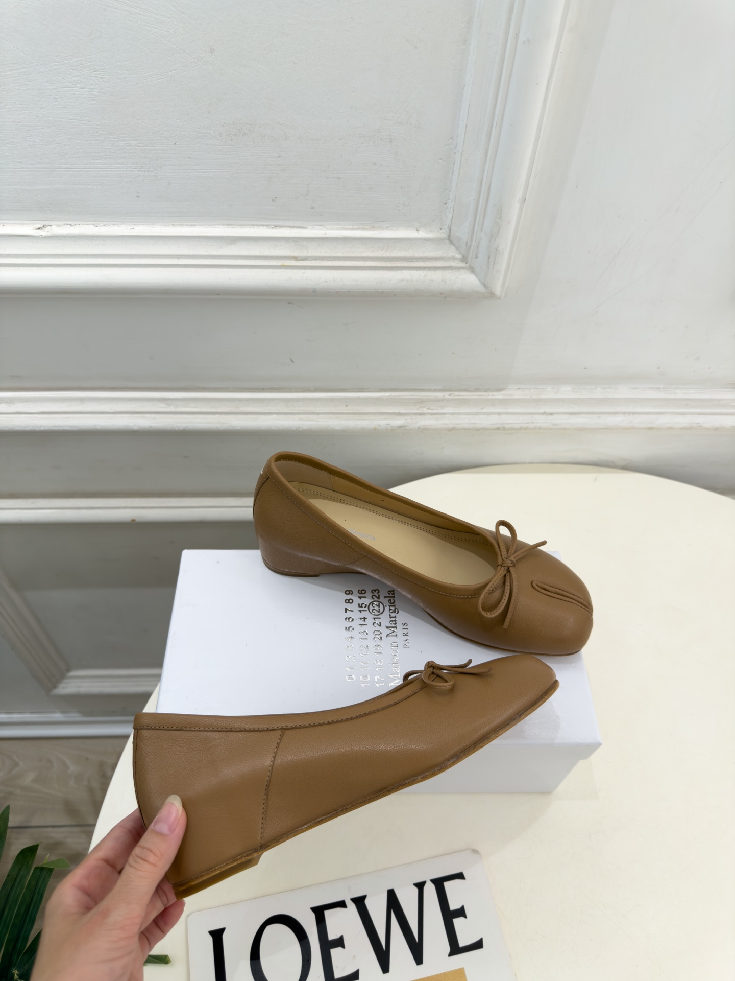 Maison Margiela· 马吉拉26𝐬𝐬  2026秋冬新品 MM6分趾蝴蝶结内增高芭蕾鞋———————— MM