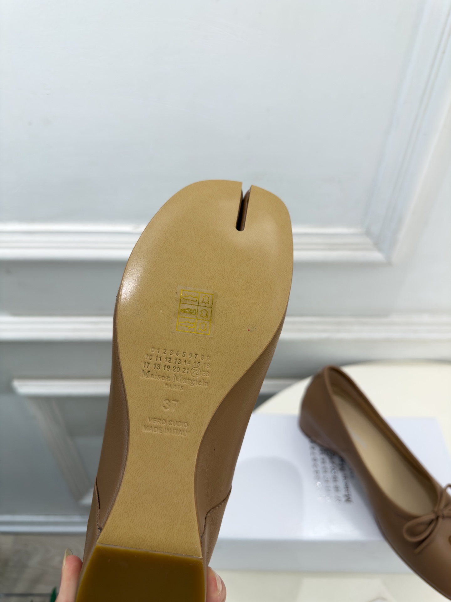 Maison Margiela· 马吉拉26𝐬𝐬  2026秋冬新品 MM6分趾蝴蝶结内增高芭蕾鞋———————— MM