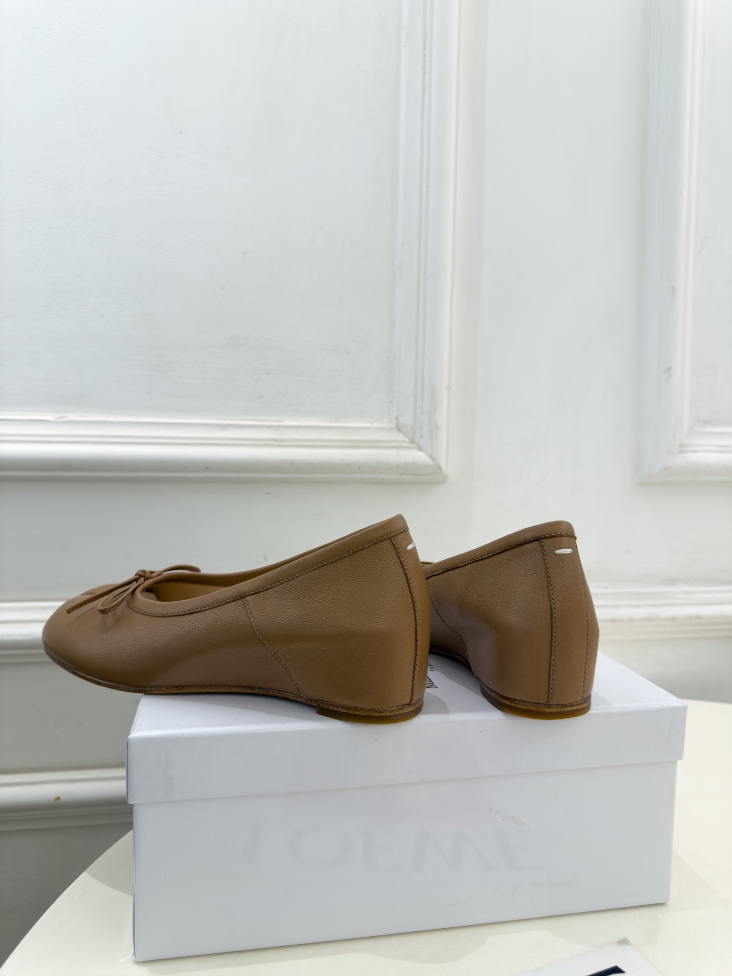 Maison Margiela· 马吉拉26𝐬𝐬  2026秋冬新品 MM6分趾蝴蝶结内增高芭蕾鞋———————— MM