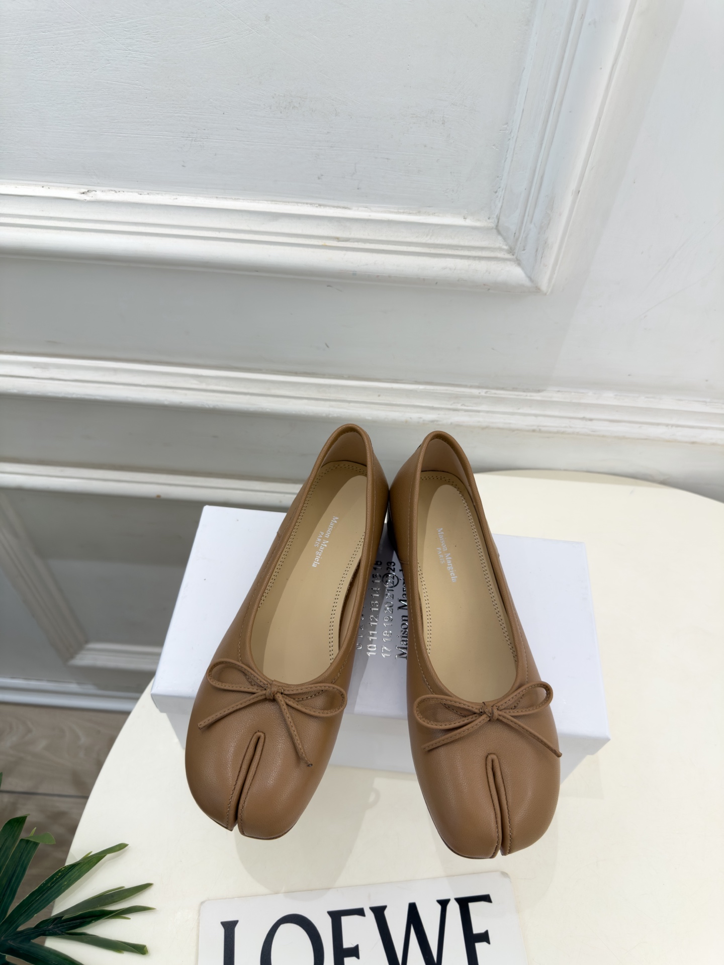 Maison Margiela· 马吉拉26𝐬𝐬  2026秋冬新品 MM6分趾蝴蝶结内增高芭蕾鞋———————— MM
