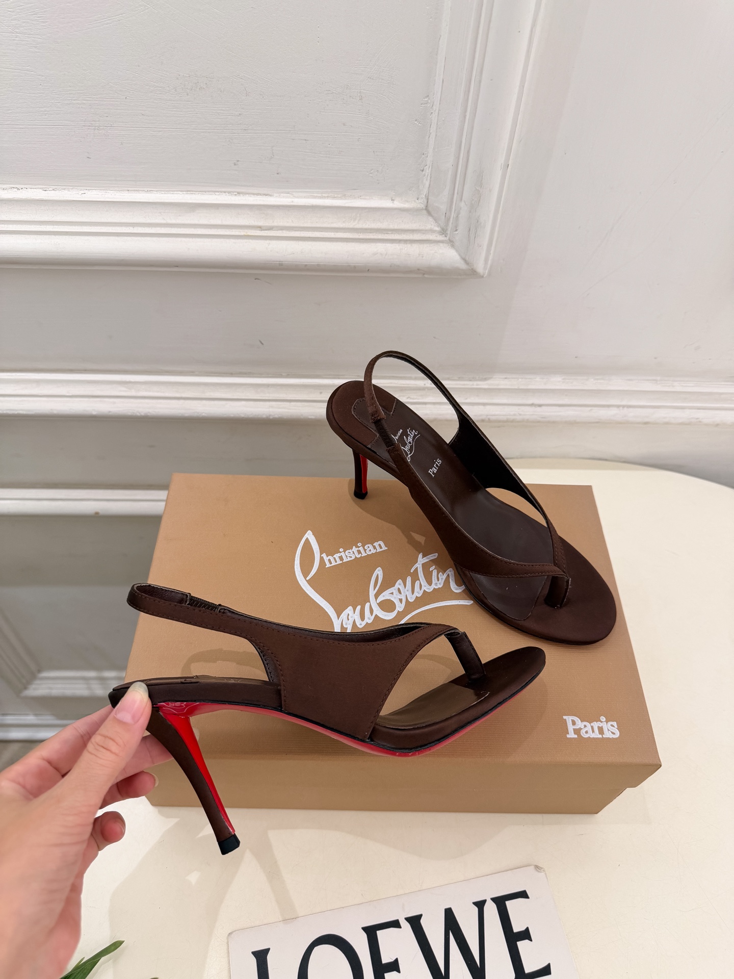 Christian Louboutin路铂廷 26ss ✨ 2026新品 CL极简夹脚高跟凉鞋 红底鞋系列,顶级硬货上新 Christian Louboutin路铂廷 26ss ✨ 2026新品 CL极简夹脚高跟凉鞋 红底鞋系列,顶级硬货上新