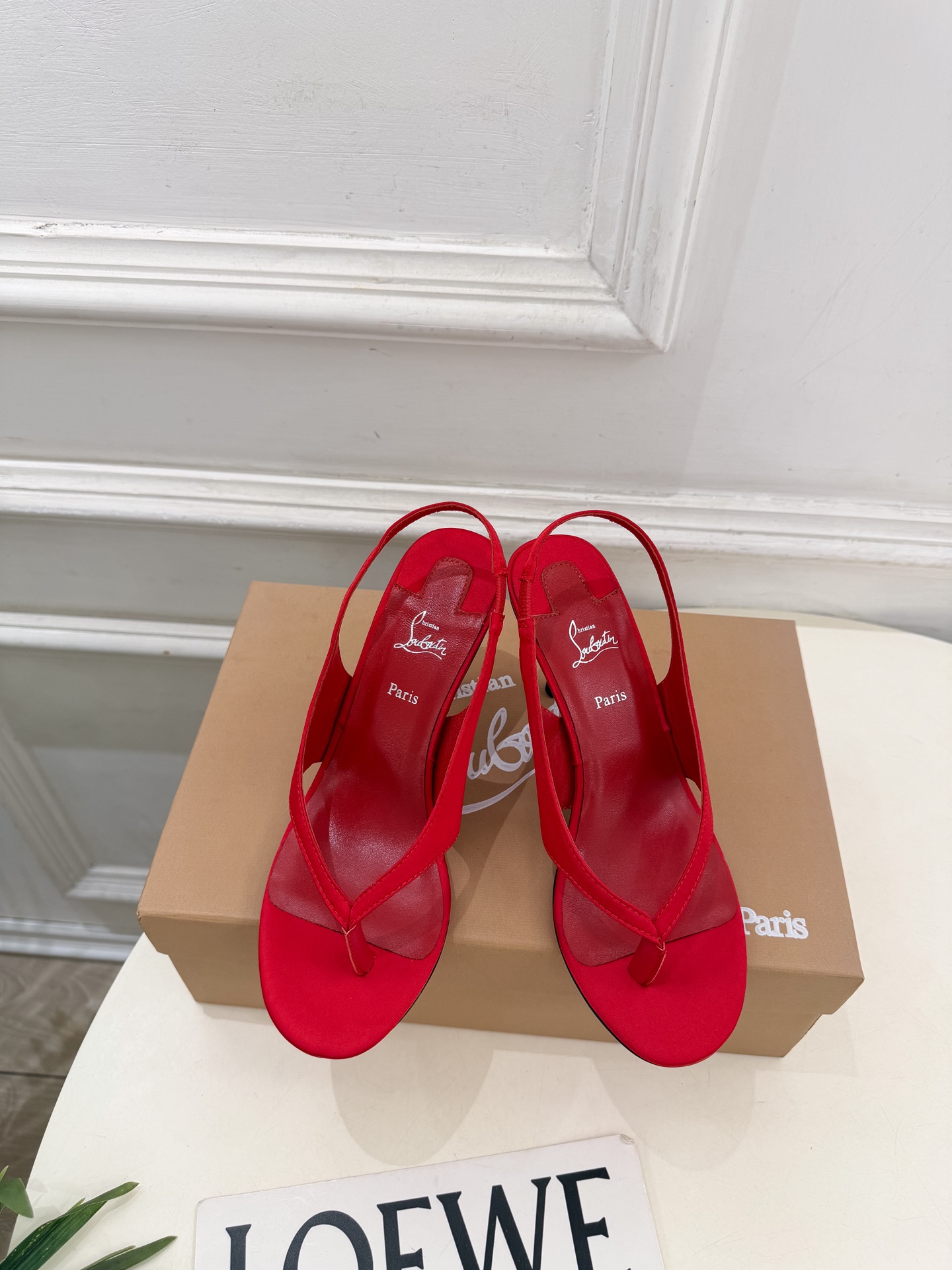 Christian Louboutin路铂廷 26ss ✨ 2026新品 CL极简夹脚高跟凉鞋 红底鞋系列，顶级硬货上新