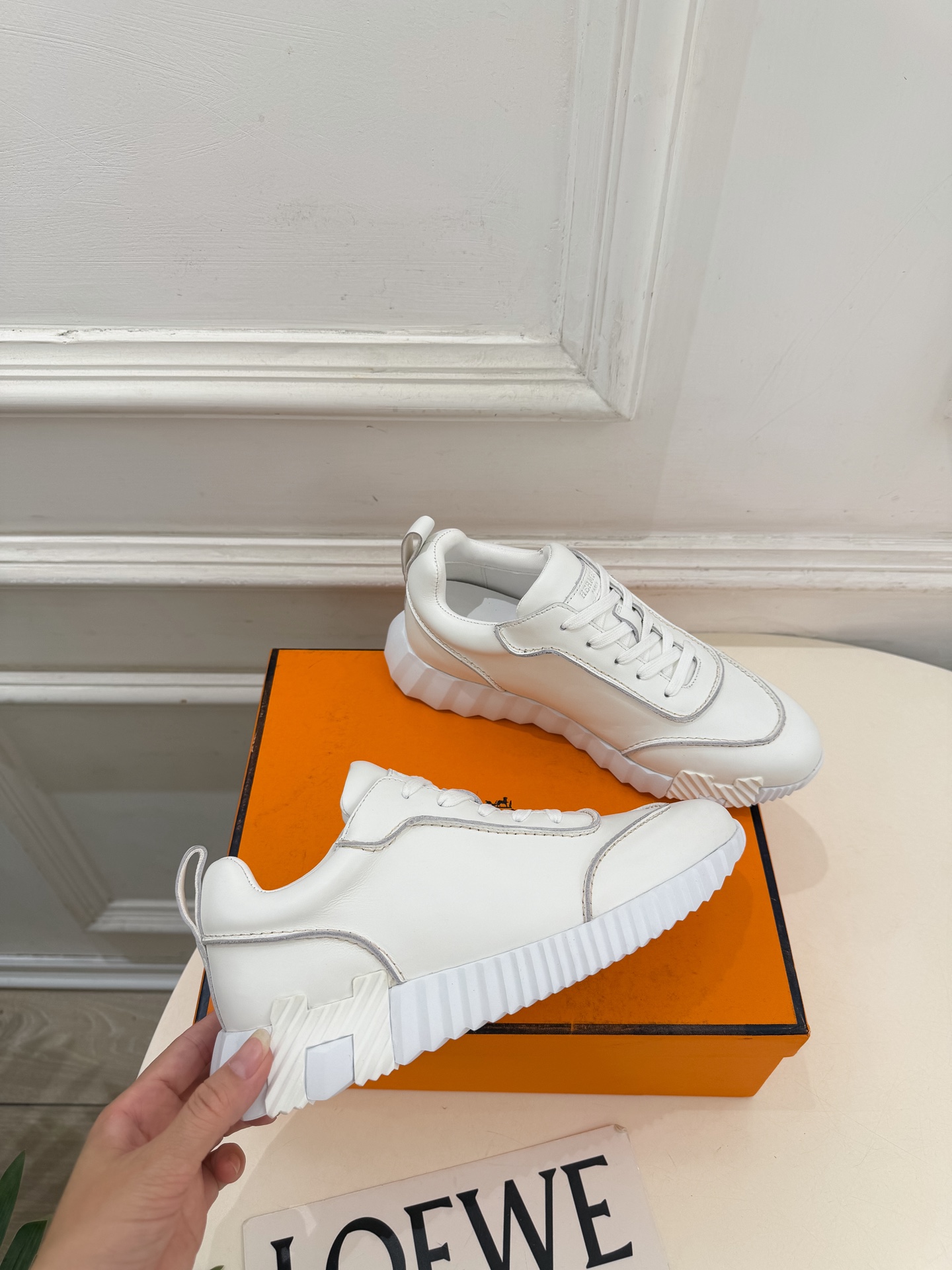 🐎𝐇𝐄𝐑𝐌𝐄* 爱玛仕 26𝐬𝐬 🌈2026秋冬新品 专柜新款 Next系列极简系带情侣款休闲运动鞋 系列〰 ◽鞋面: 🐎𝐇𝐄𝐑𝐌𝐄* 爱玛仕 26𝐬𝐬 🌈2026秋冬新品 专柜新款 Next系列极简系带情侣款休闲运动鞋 系列〰 ◽鞋面: