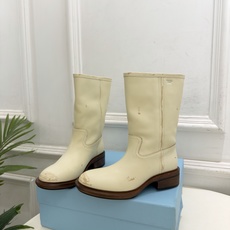 PRADA 普拉达 26𝐬𝐬 🌈2026秋冬新品 专柜走秀款 复古擦色做旧粗跟马丁靴 短靴系列〰 ◽鞋面:原版高定制 PRADA 普拉达 26𝐬𝐬 🌈2026秋冬新品 专柜走秀款 复古擦色做旧粗跟马丁靴 短靴系列〰 ◽鞋面:原版高定制