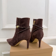 Gianvito Rossi|吉安维托·罗西 26𝐬𝐬 2026秋冬新品 GR复古尖头侧拉链高跟短靴 火爆上新! 这 Gianvito Rossi|吉安维托·罗西 26𝐬𝐬 2026秋冬新品 GR复古尖头侧拉链高跟短靴 火爆上新! 这