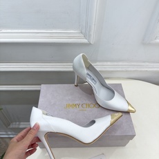 JimmyChoo 吉米周 26𝐬𝐬 ——— ✨ 2026秋冬新品 专柜最新 JC真丝缎面金属头内空高跟鞋 JimmyChoo 吉米周 26𝐬𝐬 ——— ✨ 2026秋冬新品 专柜最新 JC真丝缎面金属头内空高跟鞋