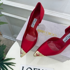 JimmyChoo 吉米周 26𝐬𝐬 ——— ✨ 2026秋冬新品 专柜最新 JC真丝缎面金属头内空高跟鞋 JimmyChoo 吉米周 26𝐬𝐬 ——— ✨ 2026秋冬新品 专柜最新 JC真丝缎面金属头内空高跟鞋