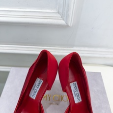 JimmyChoo 吉米周 26𝐬𝐬 ——— ✨ 2026秋冬新品 专柜最新 JC真丝缎面金属头内空高跟鞋 JimmyChoo 吉米周 26𝐬𝐬 ——— ✨ 2026秋冬新品 专柜最新 JC真丝缎面金属头内空高跟鞋