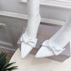 JimmyChoo 吉米周 26𝐬𝐬 ——— ✨ 2026秋冬新品 专柜最新JC蝴蝶结后拉链尖头高跟短靴 BS JimmyChoo 吉米周 26𝐬𝐬 ——— ✨ 2026秋冬新品 专柜最新JC蝴蝶结后拉链尖头高跟短靴 BS