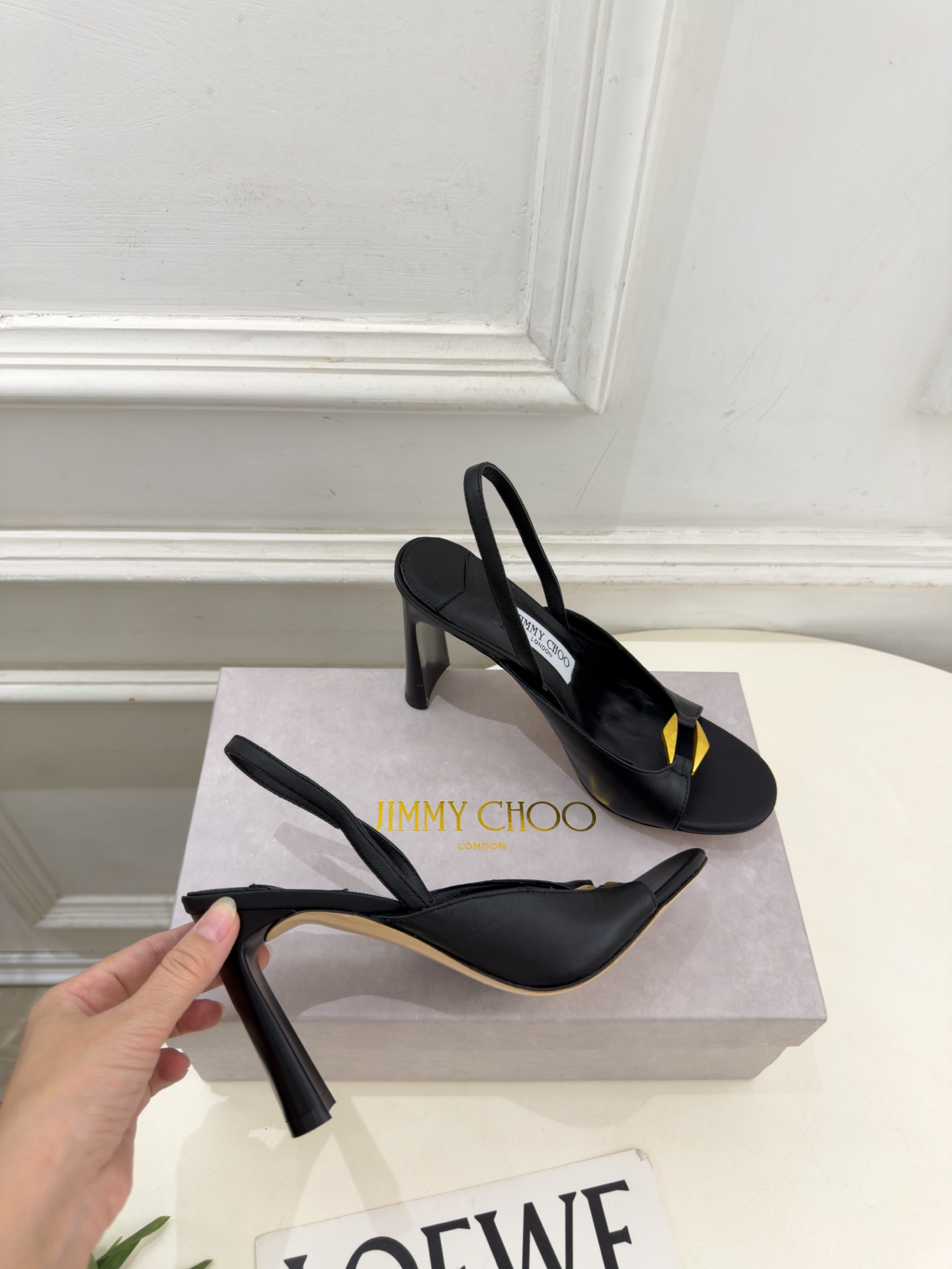 JimmyChoo 吉米周 26𝐬𝐬 ——— ✨ 2026秋冬新品 JC金属扣露趾高跟凉鞋 BS名媛气质款 上 JimmyChoo 吉米周 26𝐬𝐬 ——— ✨ 2026秋冬新品 JC金属扣露趾高跟凉鞋 BS名媛气质款 上