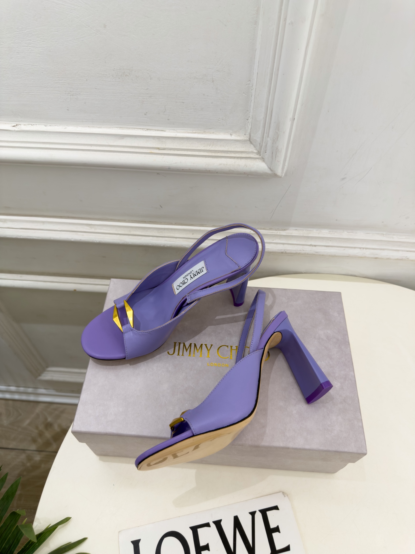 JimmyChoo 吉米周 26𝐬𝐬 ———      ✨ 2026秋冬新品 JC金属扣露趾高跟凉鞋 BS名媛气质款 上