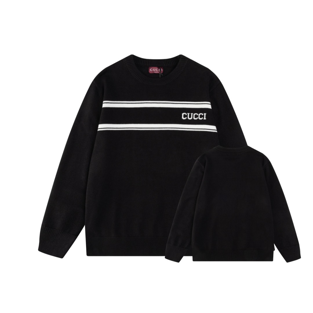 Gucci Logo Knit Sweaters: Quality Detail for Men and Women, Sizes XS-L - 图片 2