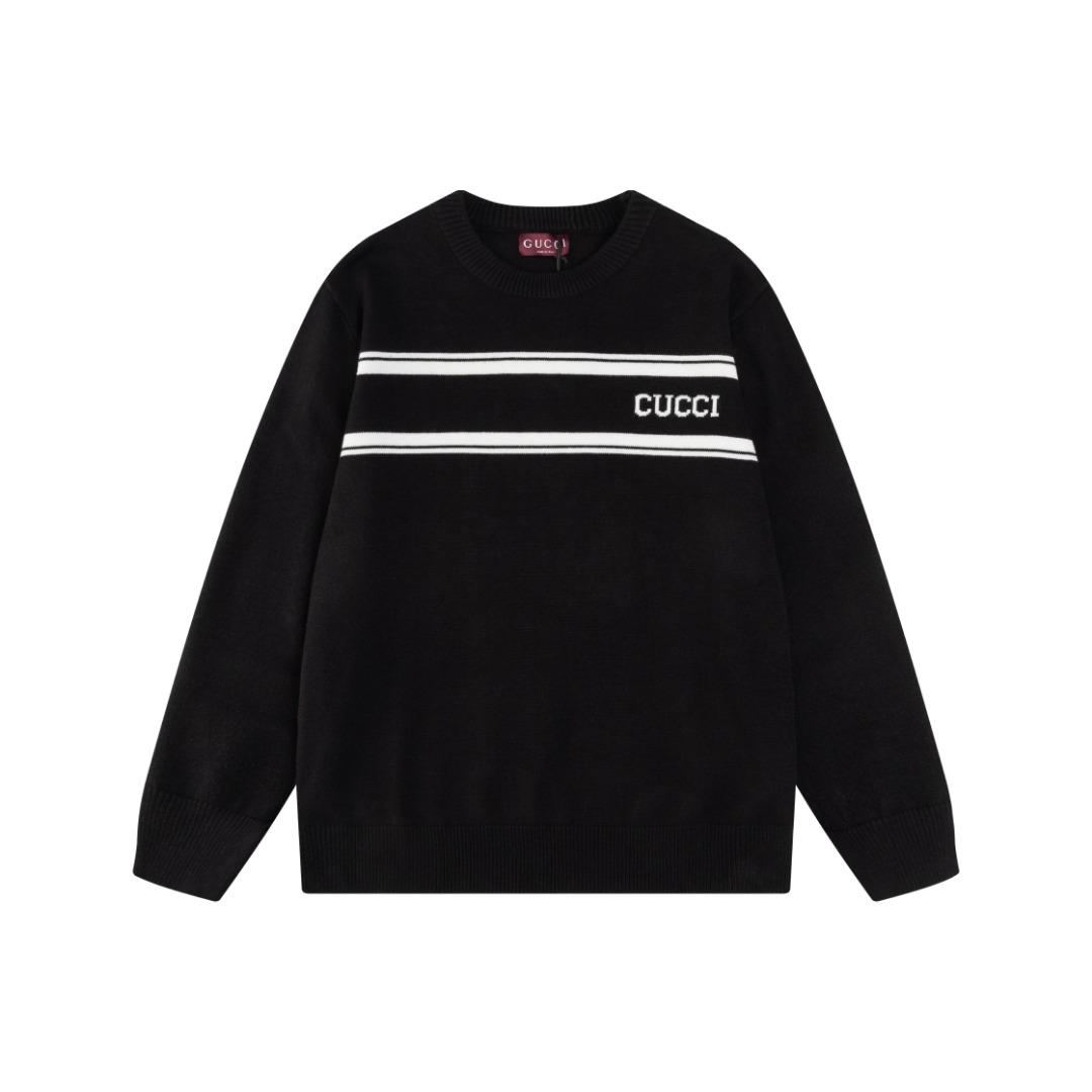 Gucci Logo Knit Sweaters: Quality Detail for Men and Women, Sizes XS-L - 图片 3