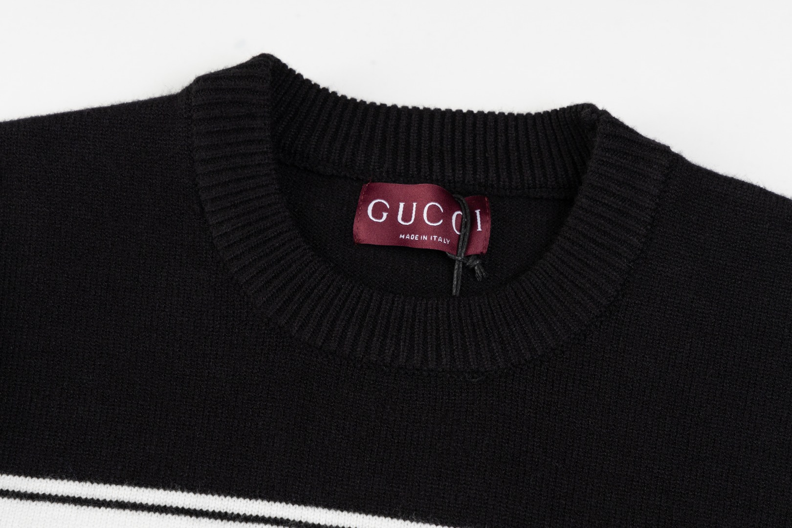 Gucci Logo Knit Sweaters: Quality Detail for Men and Women, Sizes XS-L - 图片 8
