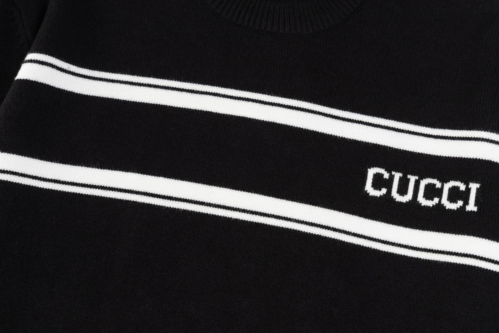 Gucci Logo Knit Sweaters: Quality Detail for Men and Women, Sizes XS-L - 图片 5